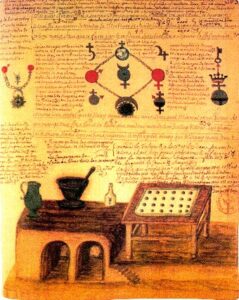 Laboratoire d'alchimie